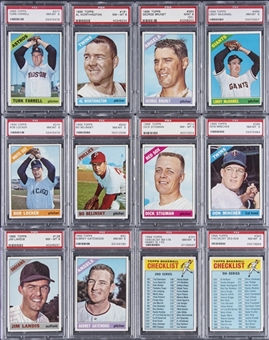 1966 Topps Baseball PSA-Graded High Grade Collection (43)